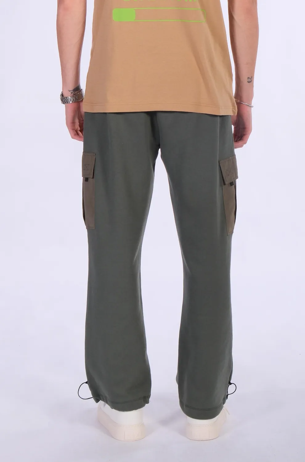 Oversize Kargo Cepli Rahat Pantolon