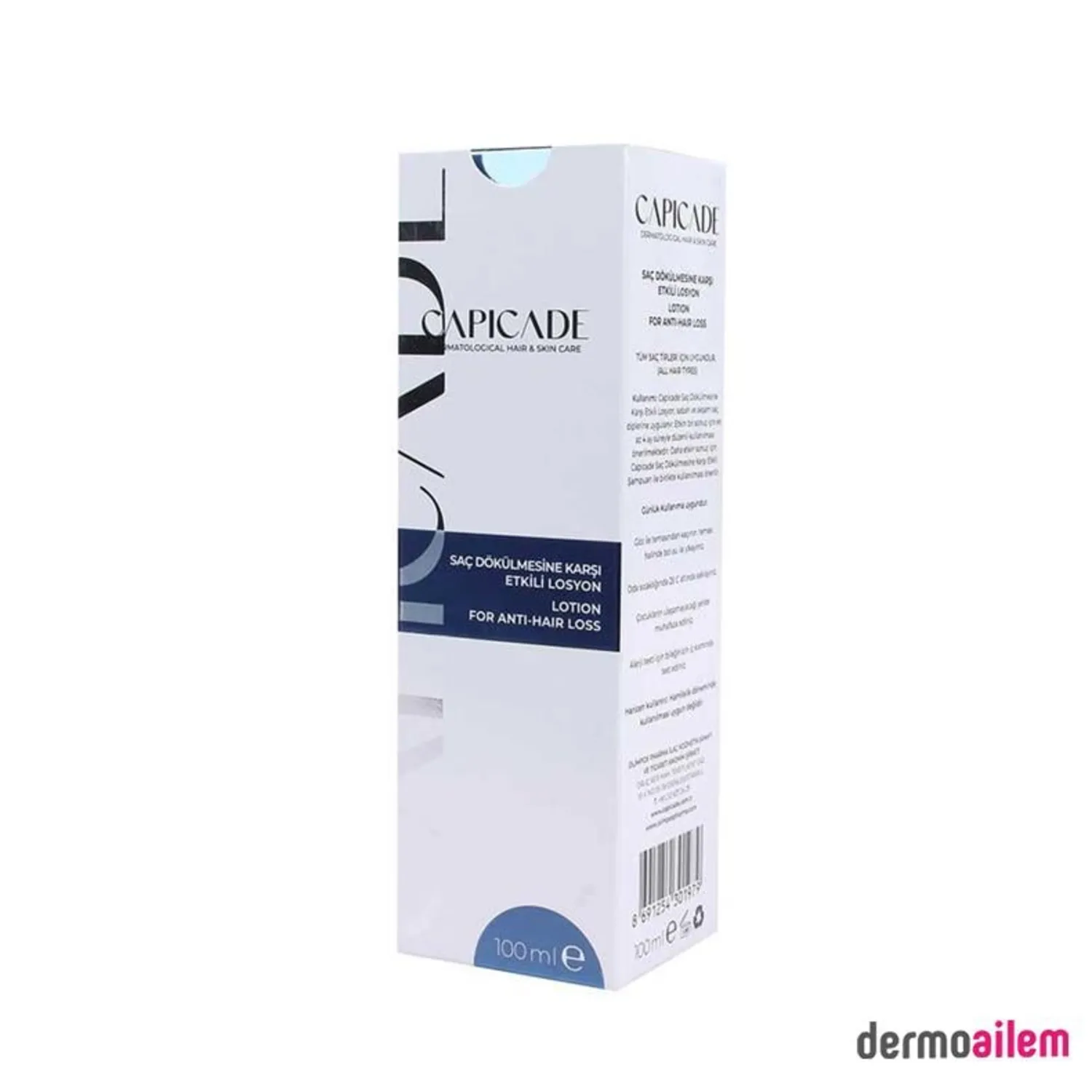 Capicade Saç Dökülmesine Karşı Bakım Losyonu 100 ml
