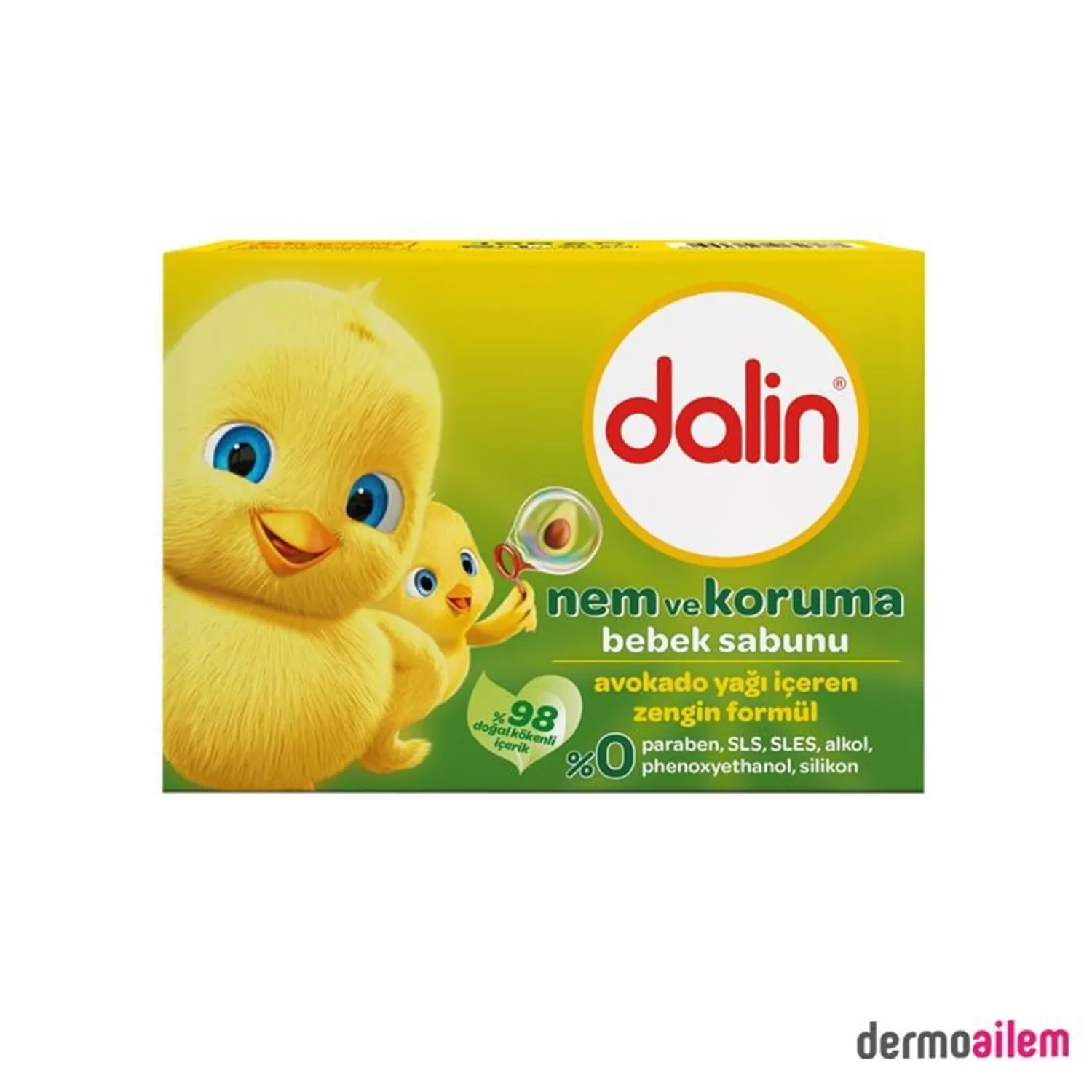 Dalin Nem ve Koruma Avokadolu Bebek Sabunu 100 Gr
