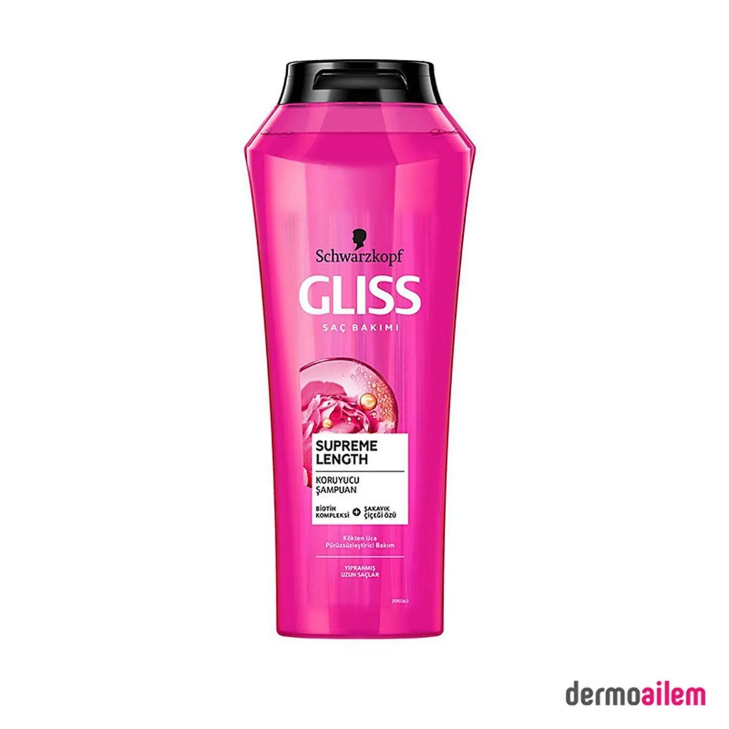 Gliss Schwarzkopf Supreme Length Koruyucu Saç Bakım Şampuanı 500 ml
