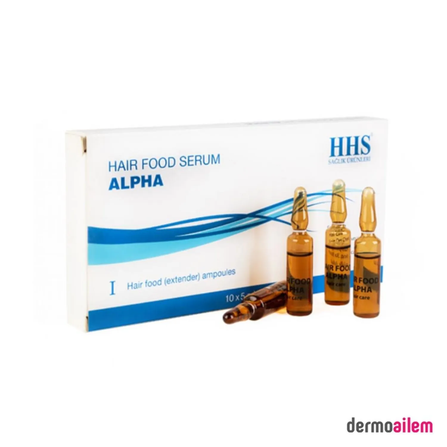 HHS Hair Food Alpha I Saç Bakım Serumu 10 x 5 ml