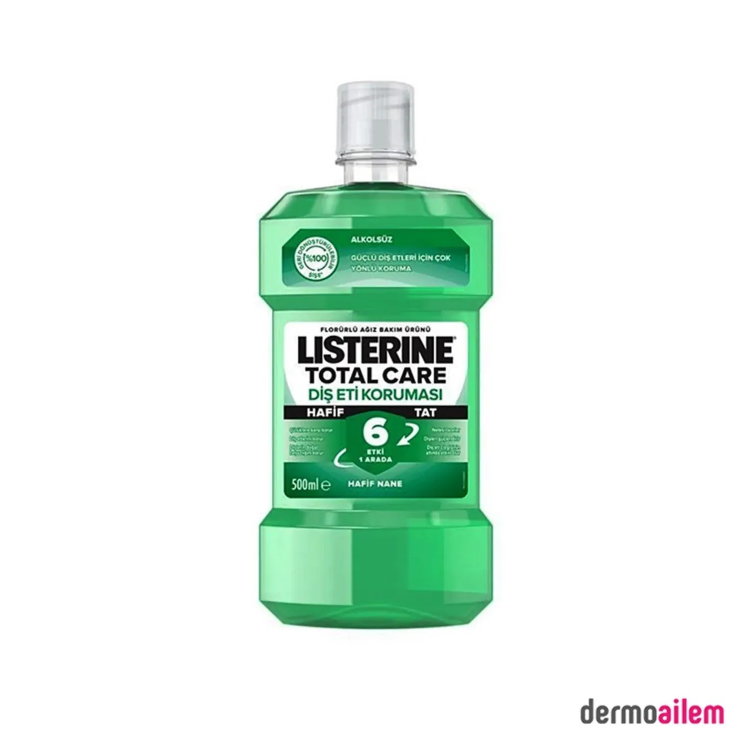 Listerin Total Care Ağız Bakım Suyu Diş Eti Koruması 500 Ml