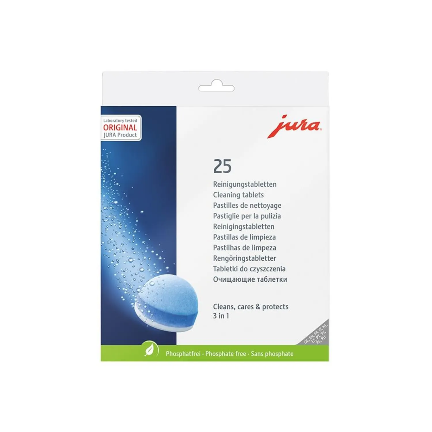 Jura 3 Fazlı Temizleme Tableti 25 Adet