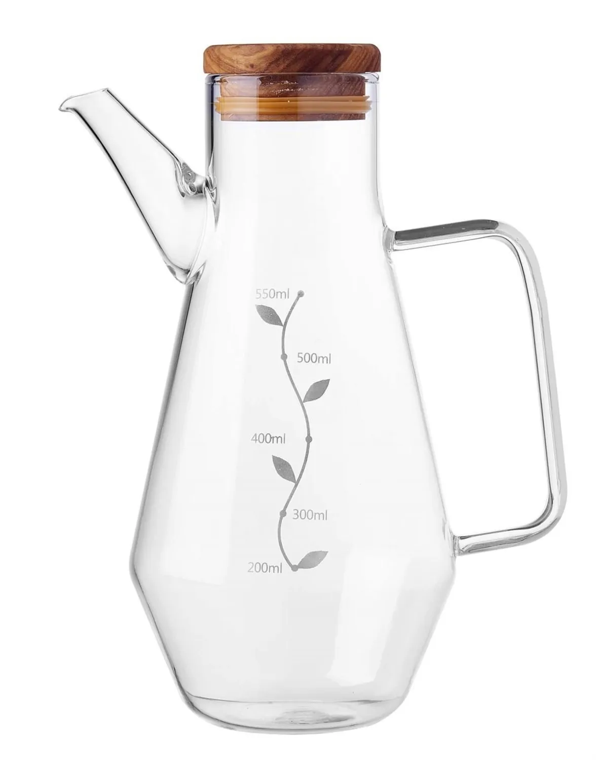 Leggno Vtr779Ovd55 Vetro Yağlık&Sirkelik 550Ml Zeytin Kapak