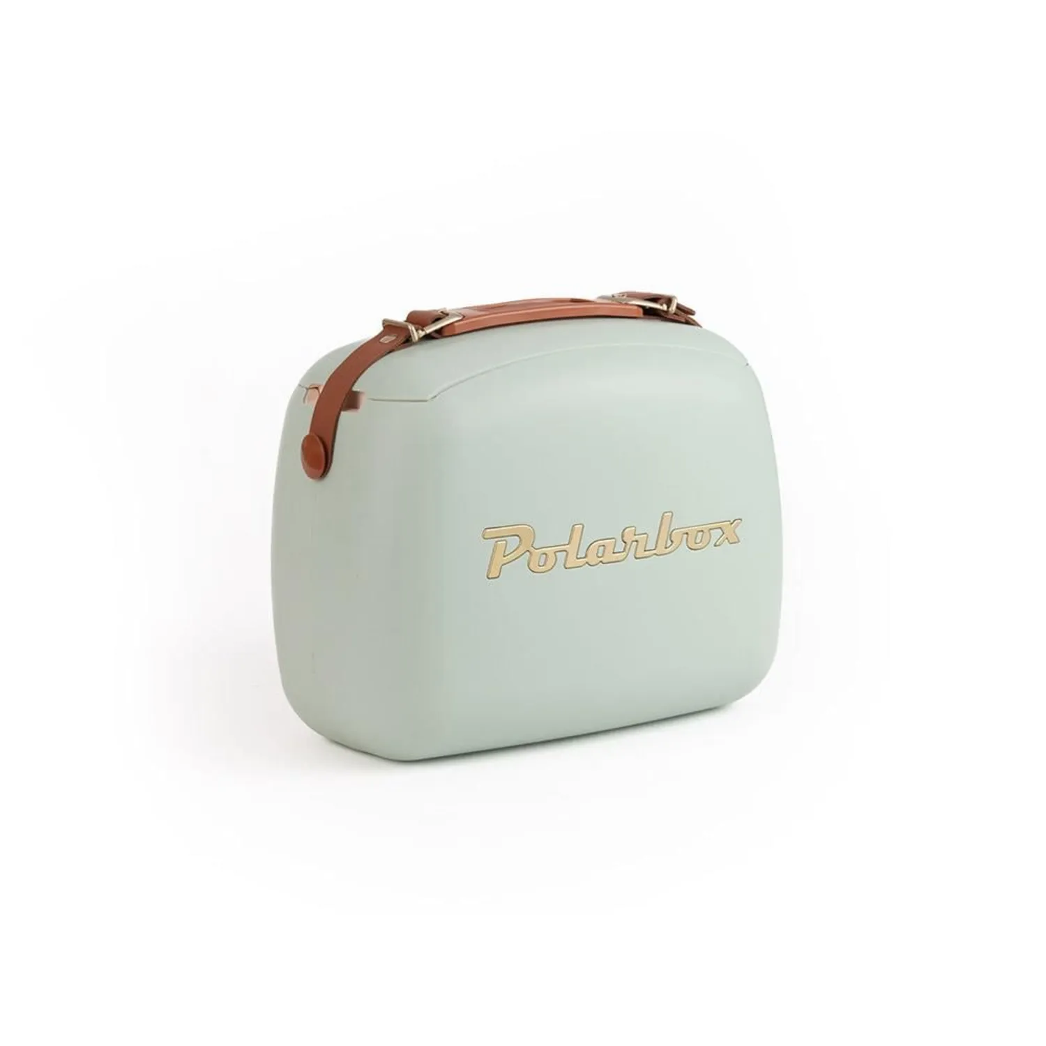 Polarbox Gold Deri Kayışlı Soğuk ve Sıcak Termos Çanta 6 L Yeşil