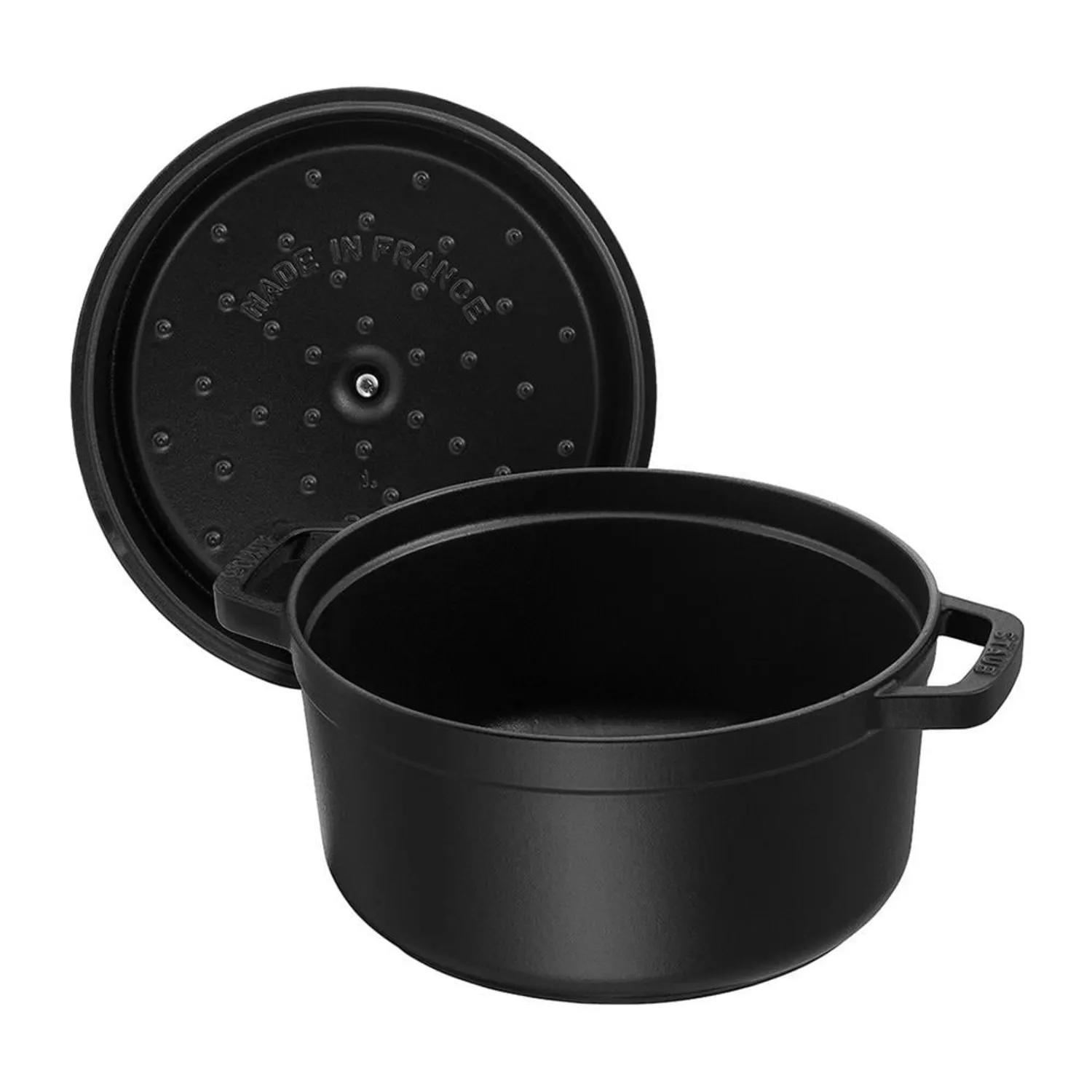 Staub La Cocotte Döküm Tencere 20 cm Siyah