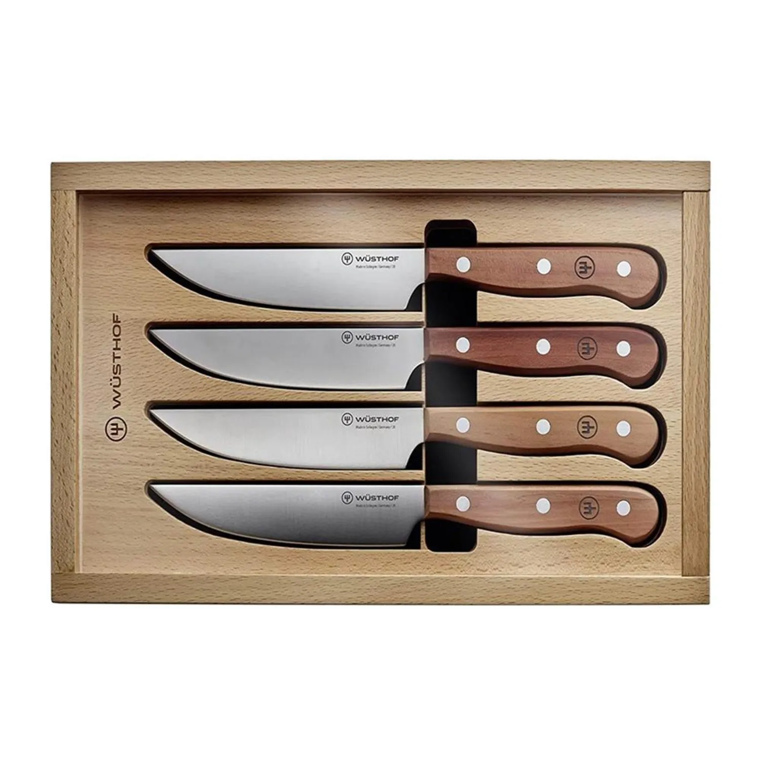 Wüsthof Et Bıçağı Seti 4'lü Kahverengi