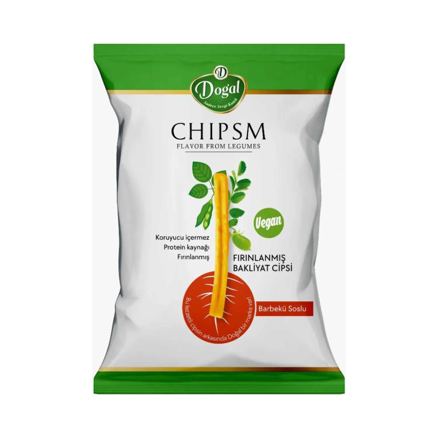 Doğal Bakliyat Barbekü Cips 60 Gr