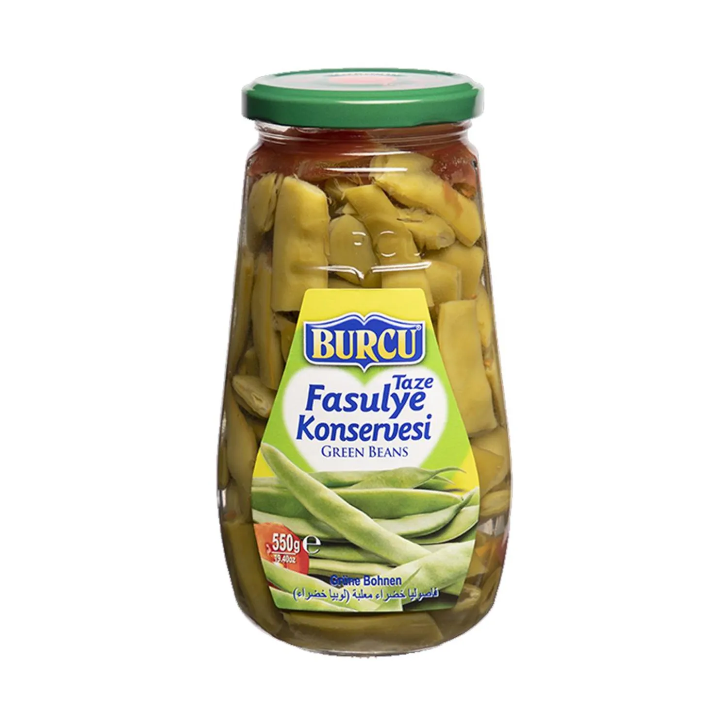 Burcu Taze Fasulye  Konservesi 550 Gr
