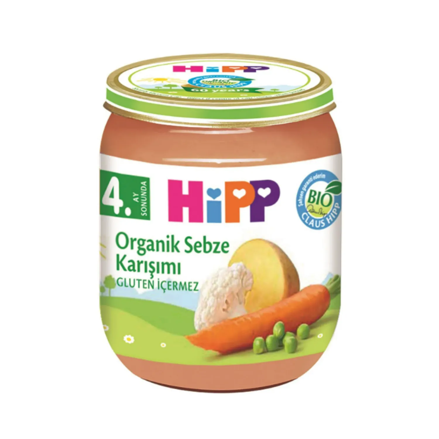 HiPP Organik Sebze Karışımı 125 Gr