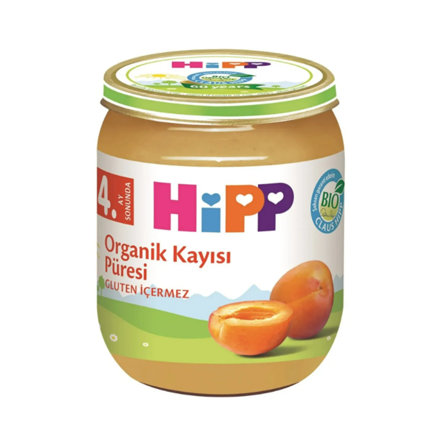 HiPP Organik Kayısı Püresi 125 Gr