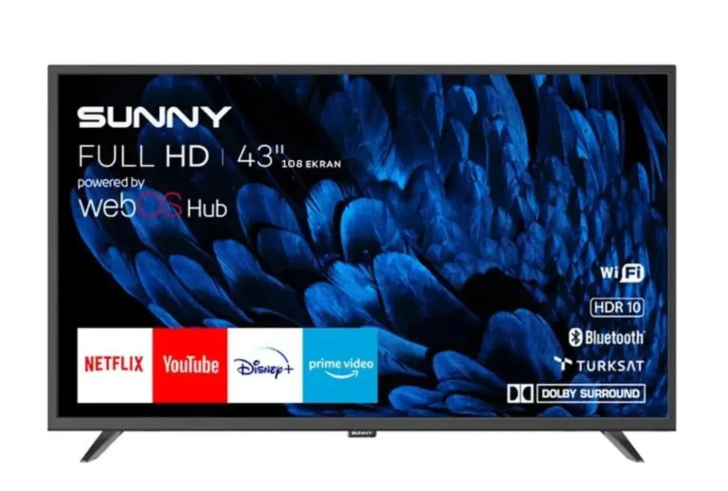 Sunny 43'' Webos Uydulu Smart Led Tv