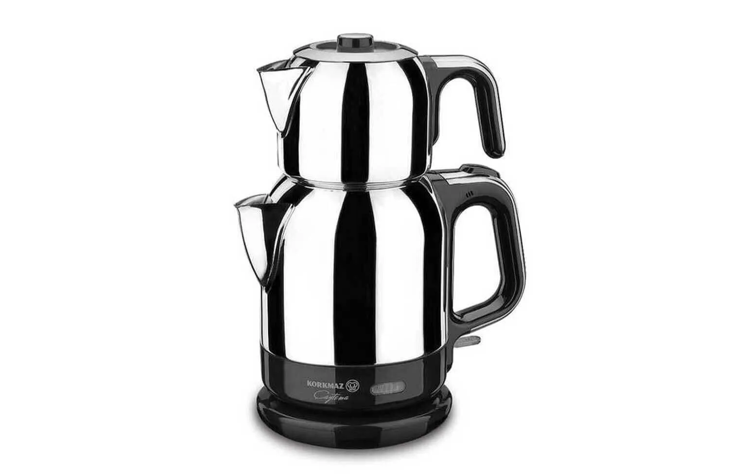 Korkmaz A331 Çaytema Elektrikli Çaydanlık Inox