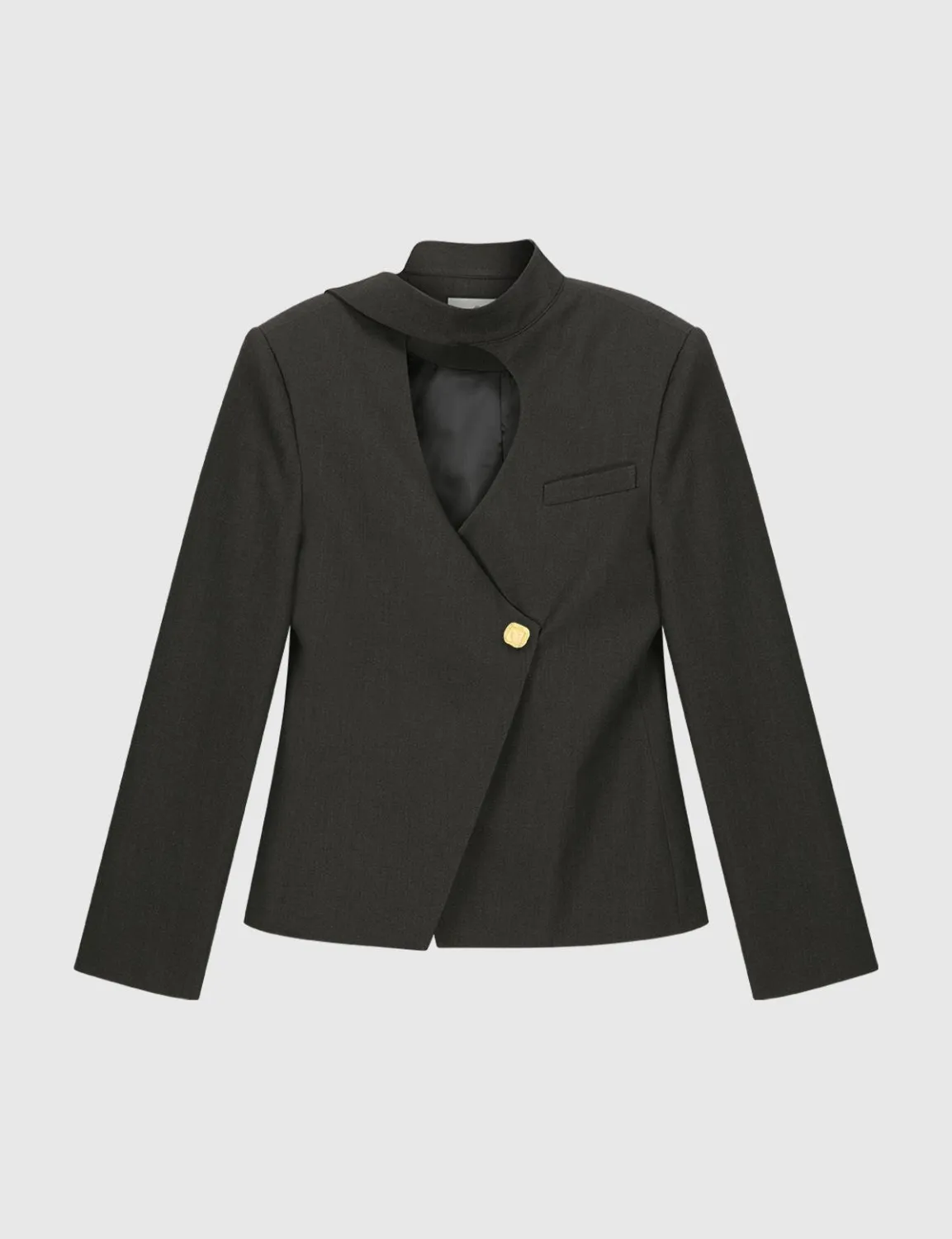 Adela Kadın Antrasit Ceket