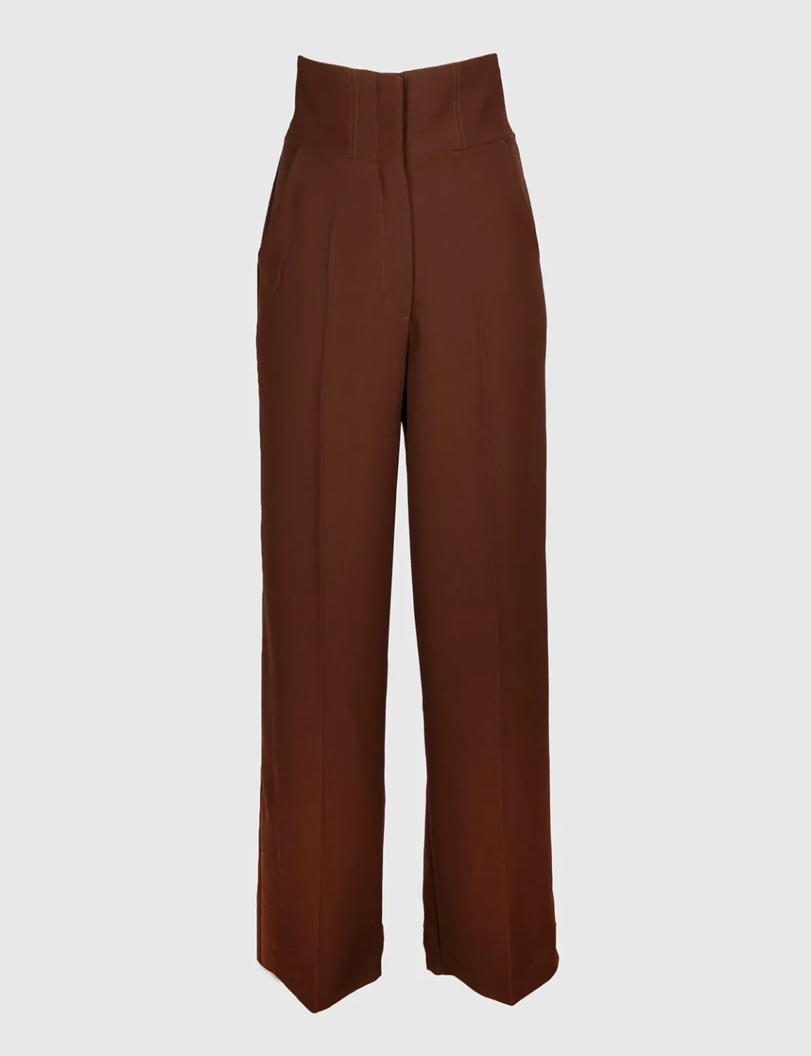 Agra Kadın Pantolon Kahverengi