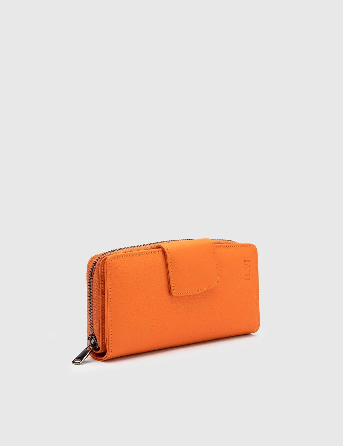 Avera Kadın Cüzdan Turuncu Floter Deri