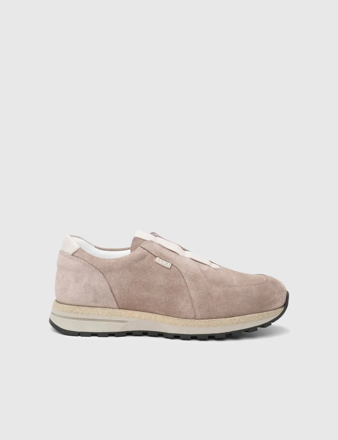 Bertha Hakiki Süet Deri Bej Erkek Spor Ayakkabı