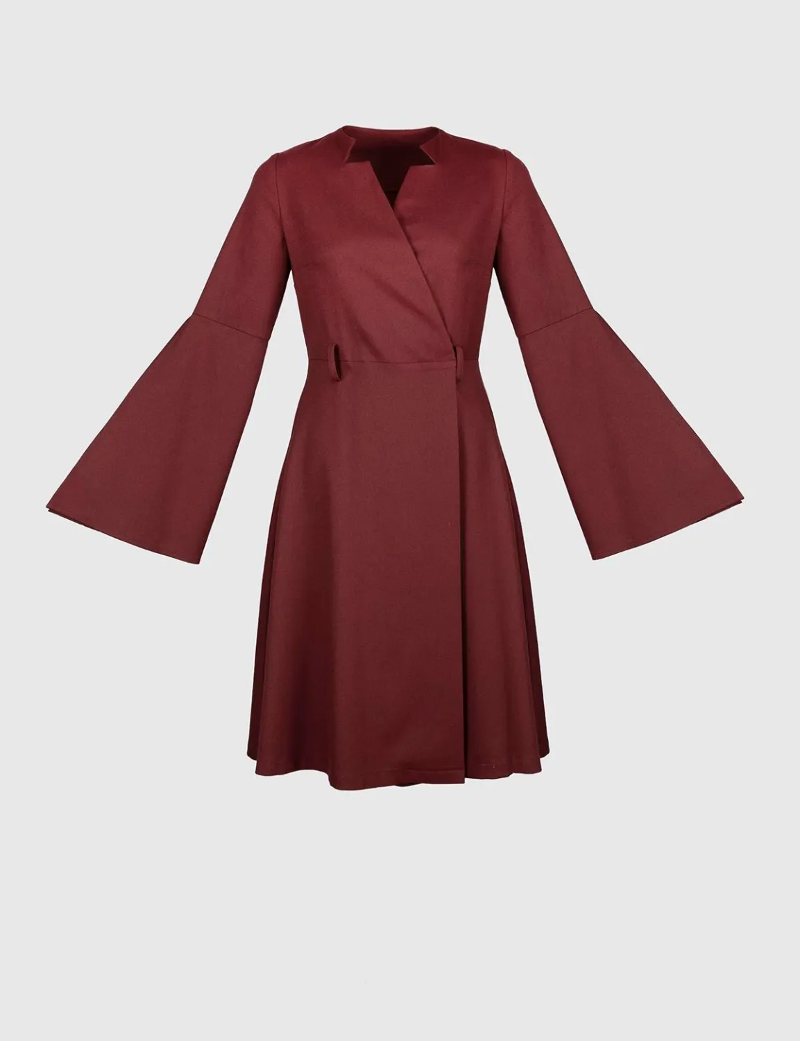 Kitee Kadın Elbise Bordo