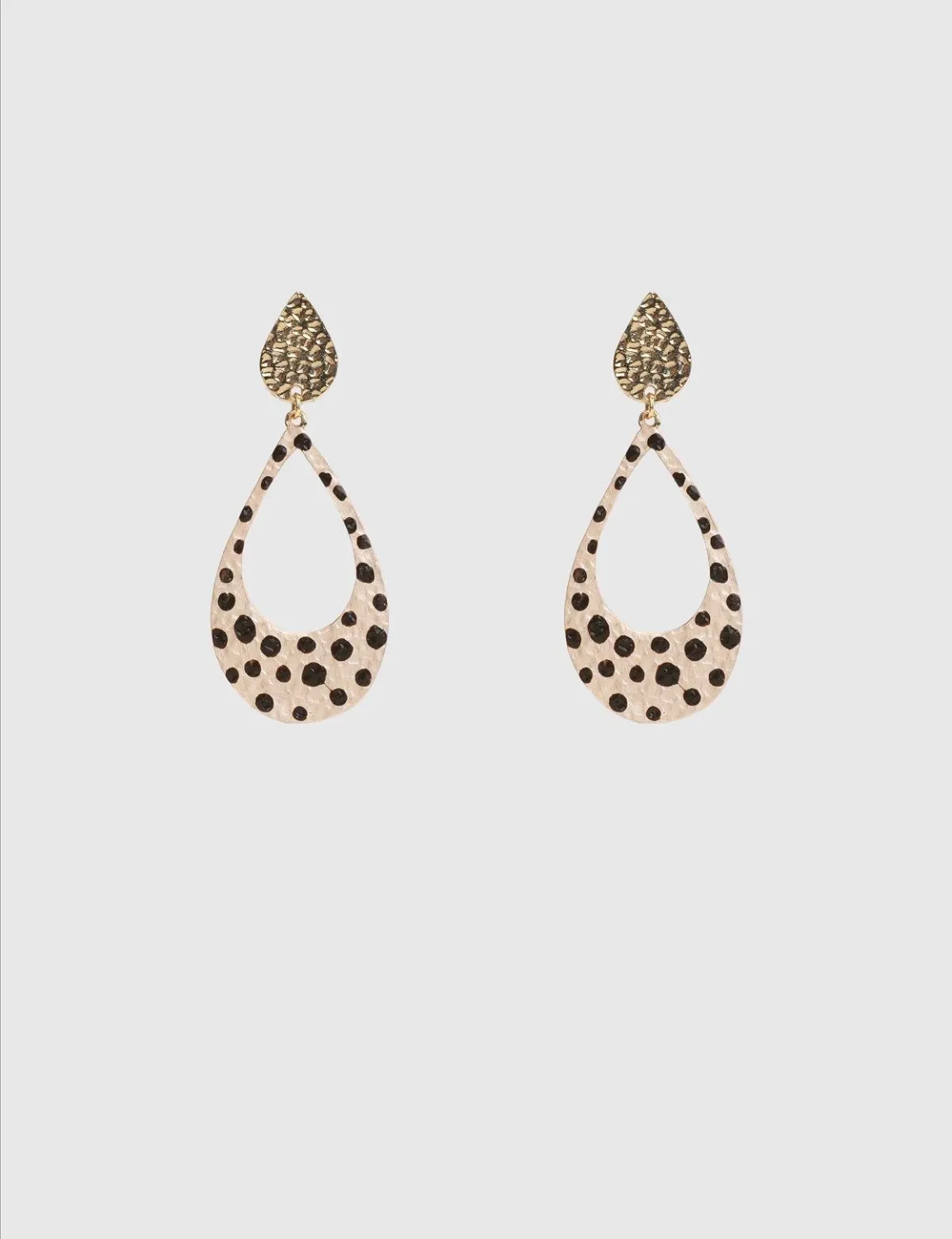 Marilis Altın Renk Kadın Küpe