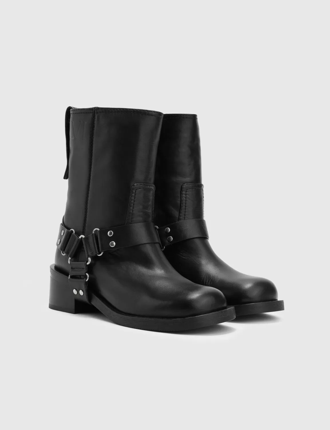 Matthew Hakiki Deri Kadın Siyah Bot