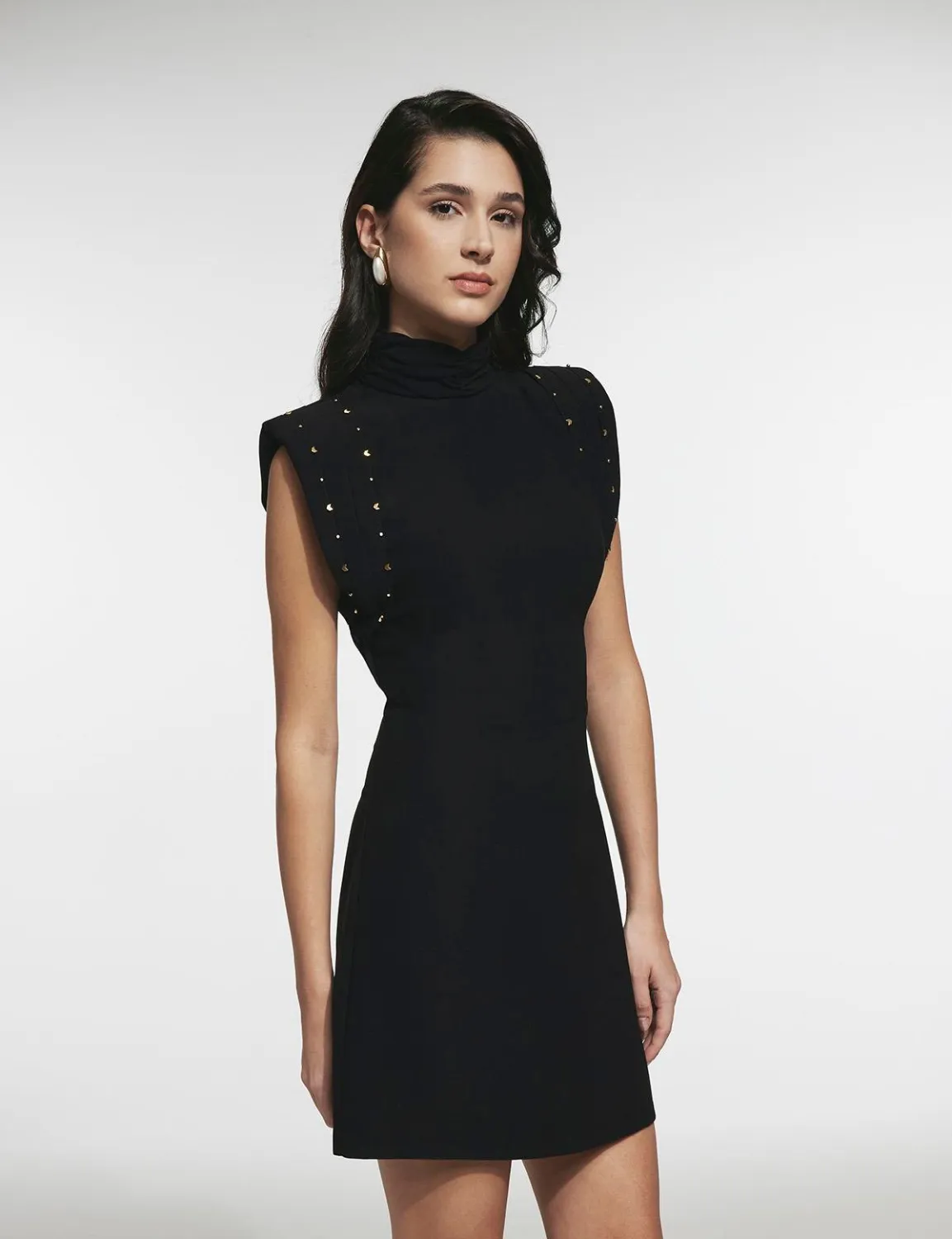 Porta Kadın Siyah Elbise