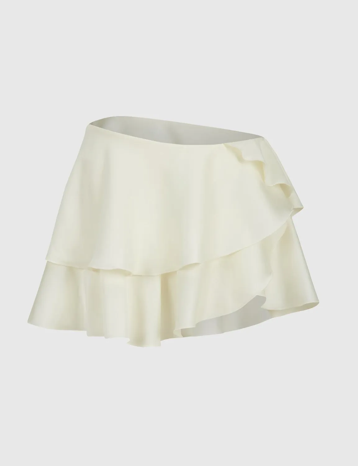 Rasia Beyaz Kadın Etek