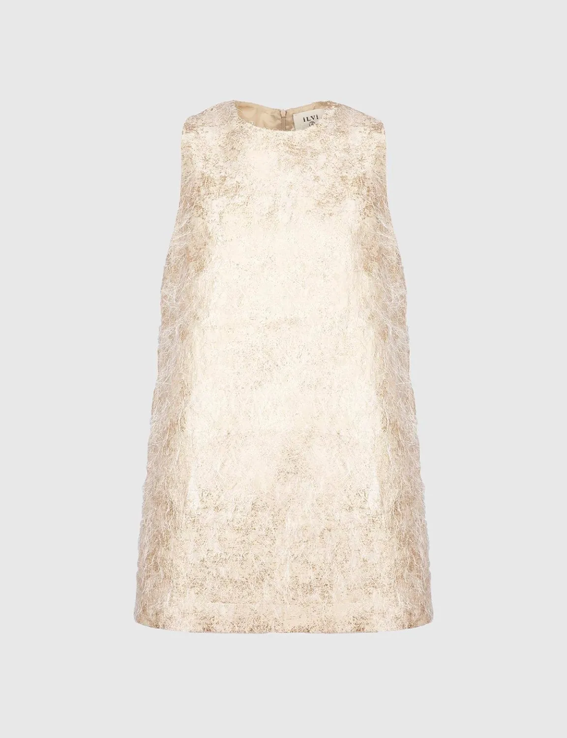 Sain Altın Renk Kadın Elbise