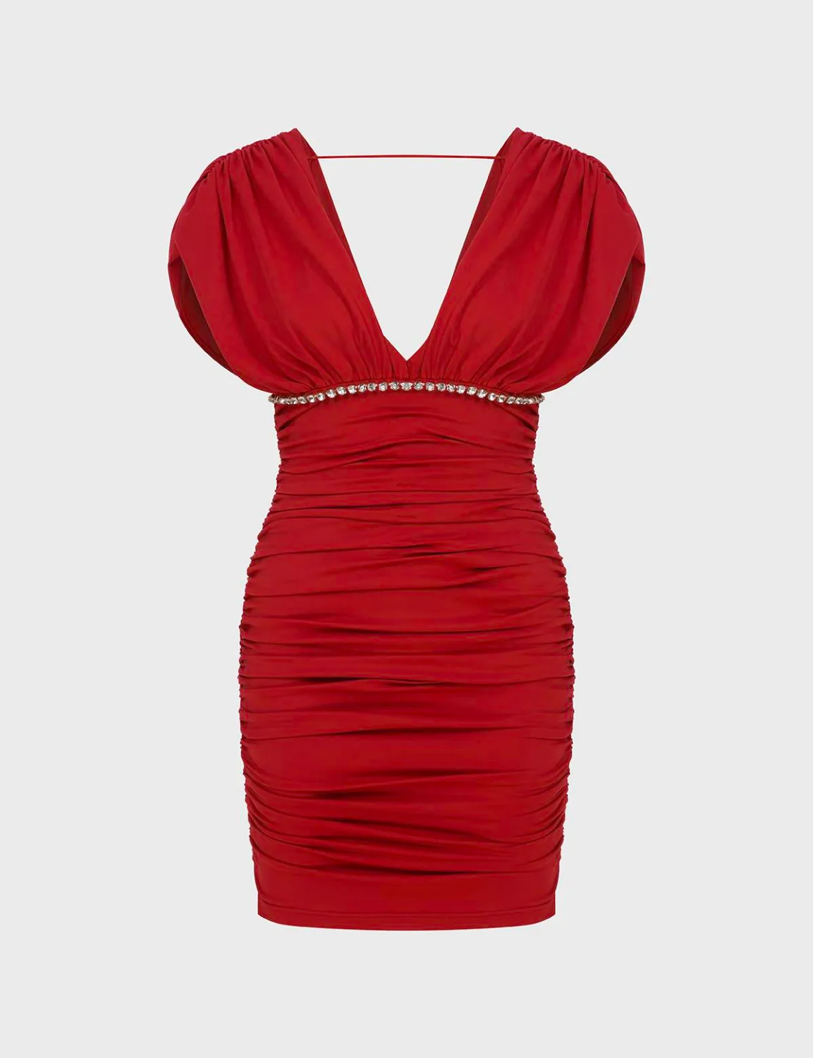 Valerda Kadın Kırmızı Elbise