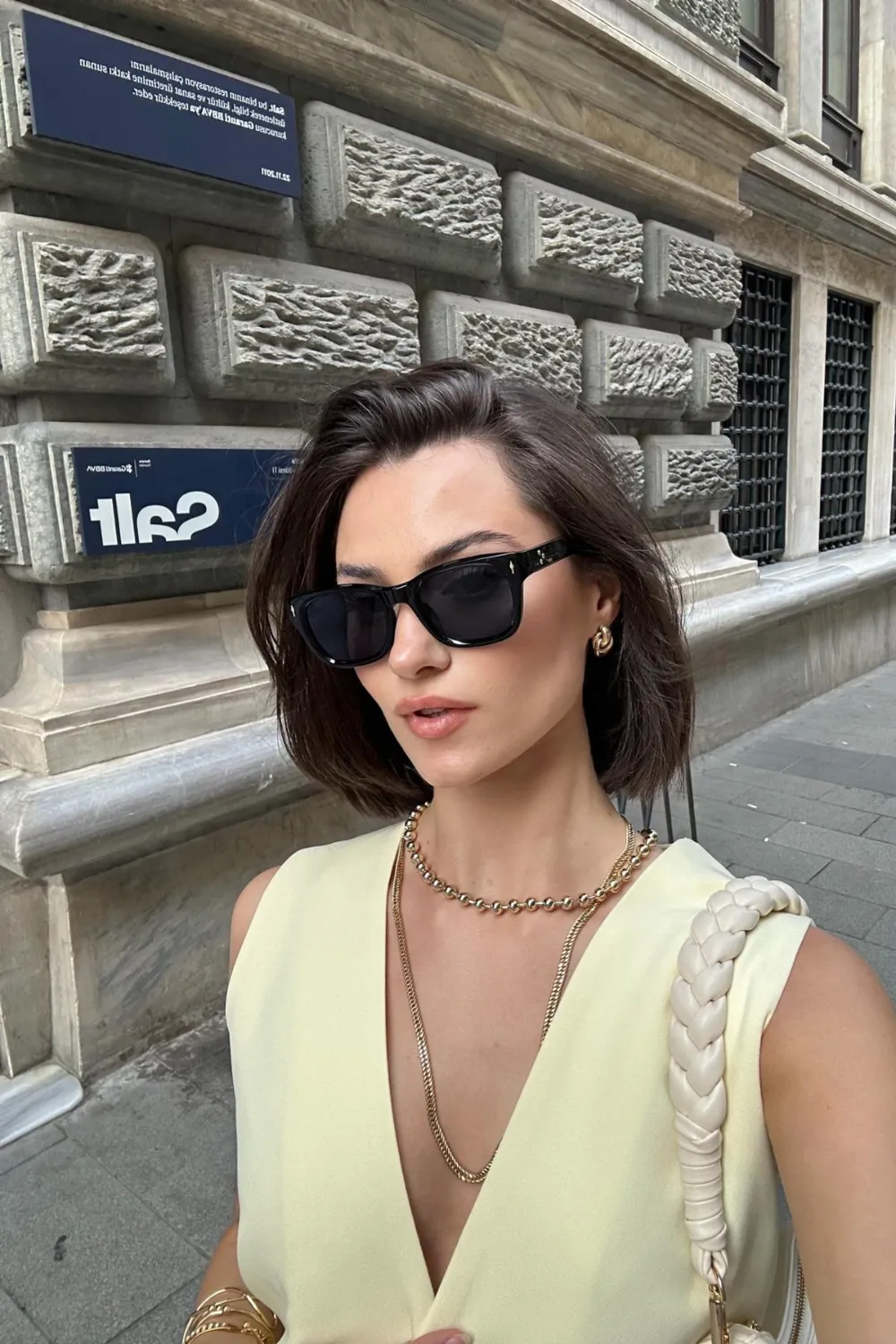 Meldora Vintage Gözlük Siyah