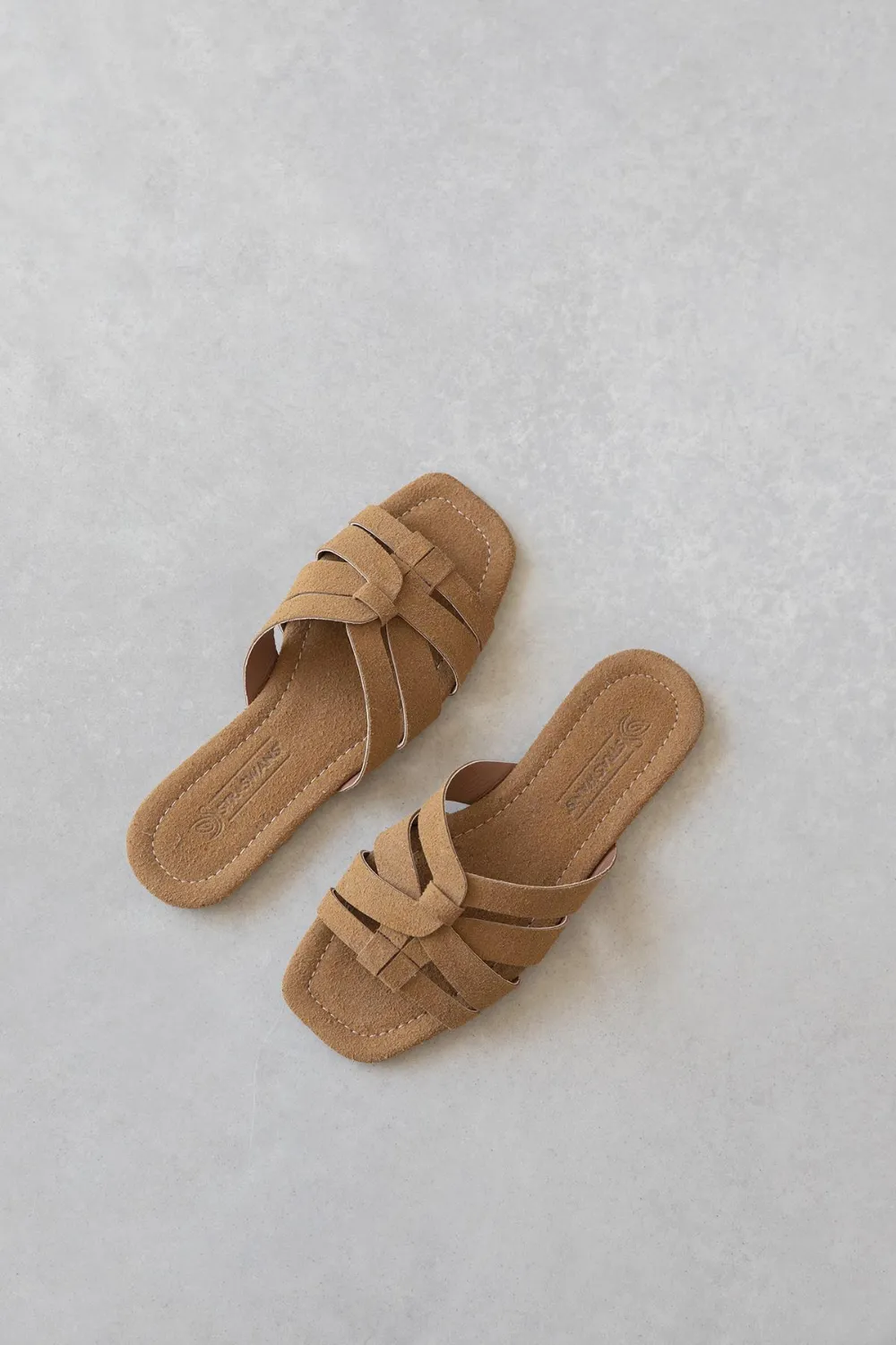 Luz Kadın Günlük Süet Terlik Taba