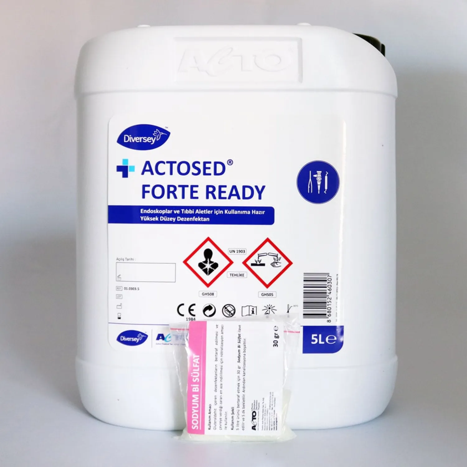 Alet ve Endoskopi Dezenfektanı Kullanıma Hazır 5LT