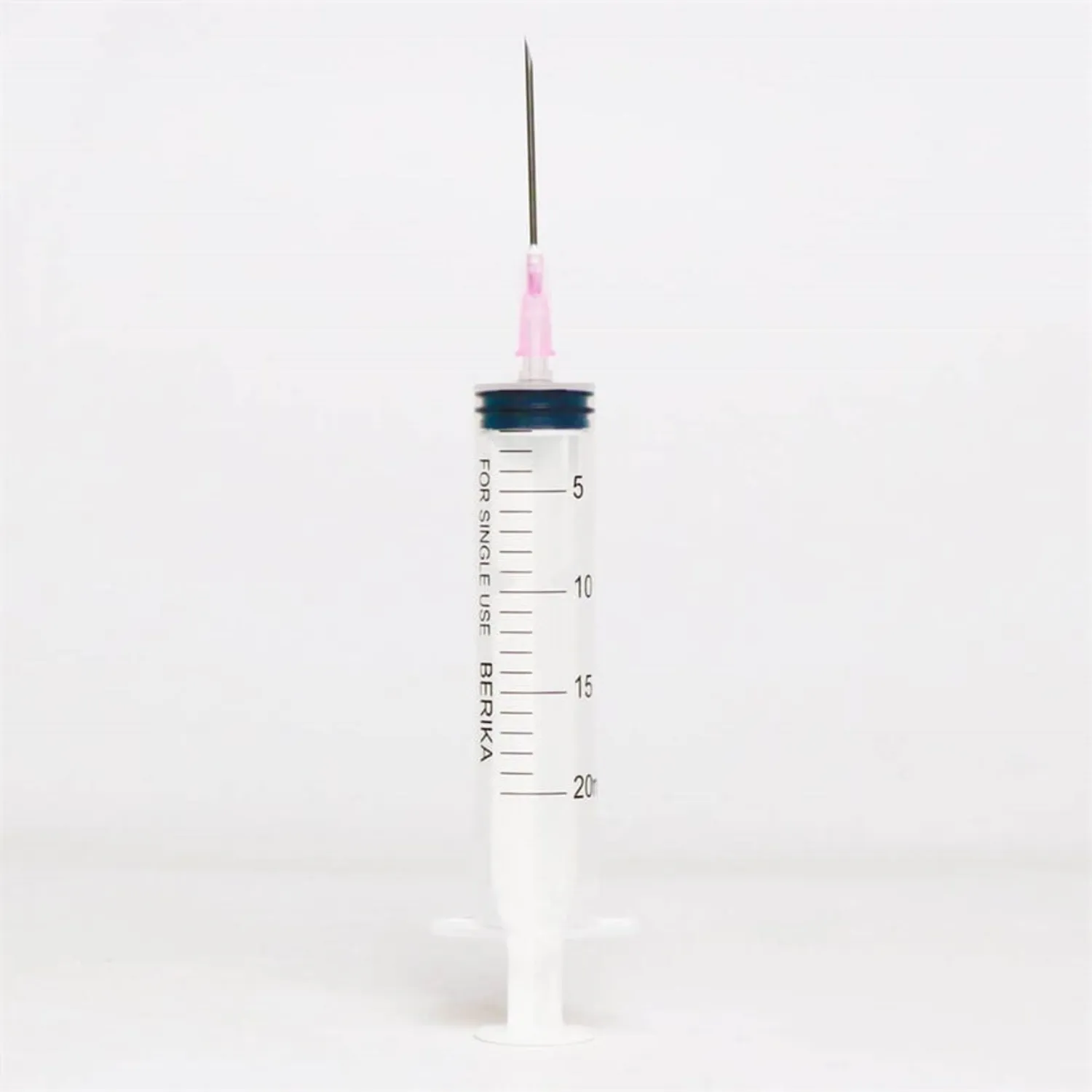 Berika 20 CC 3 Parça (Contalı) Pembe Uçlu Enjektör 125'li Paket