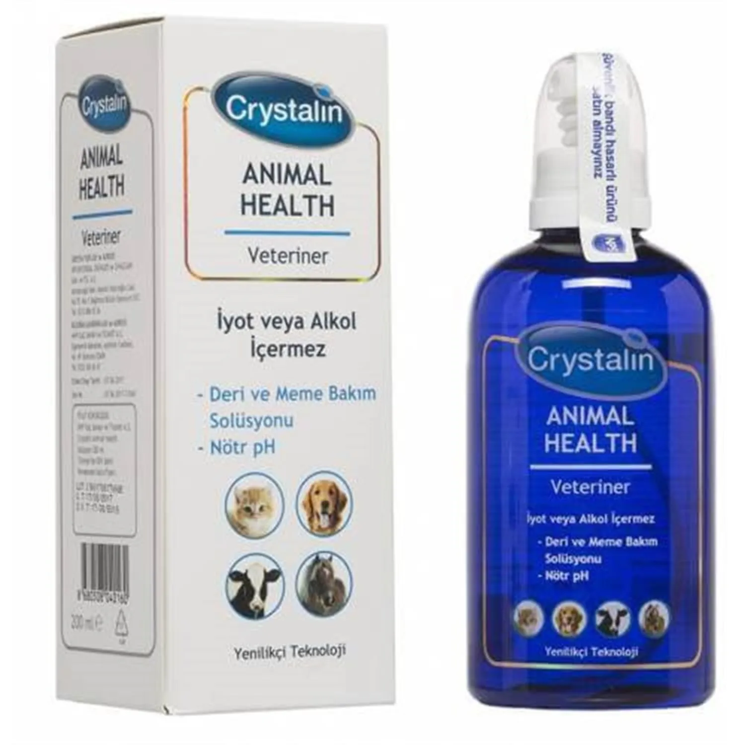 Crystalin Animal Health Yara Bakım Solüsyonu 200 ML