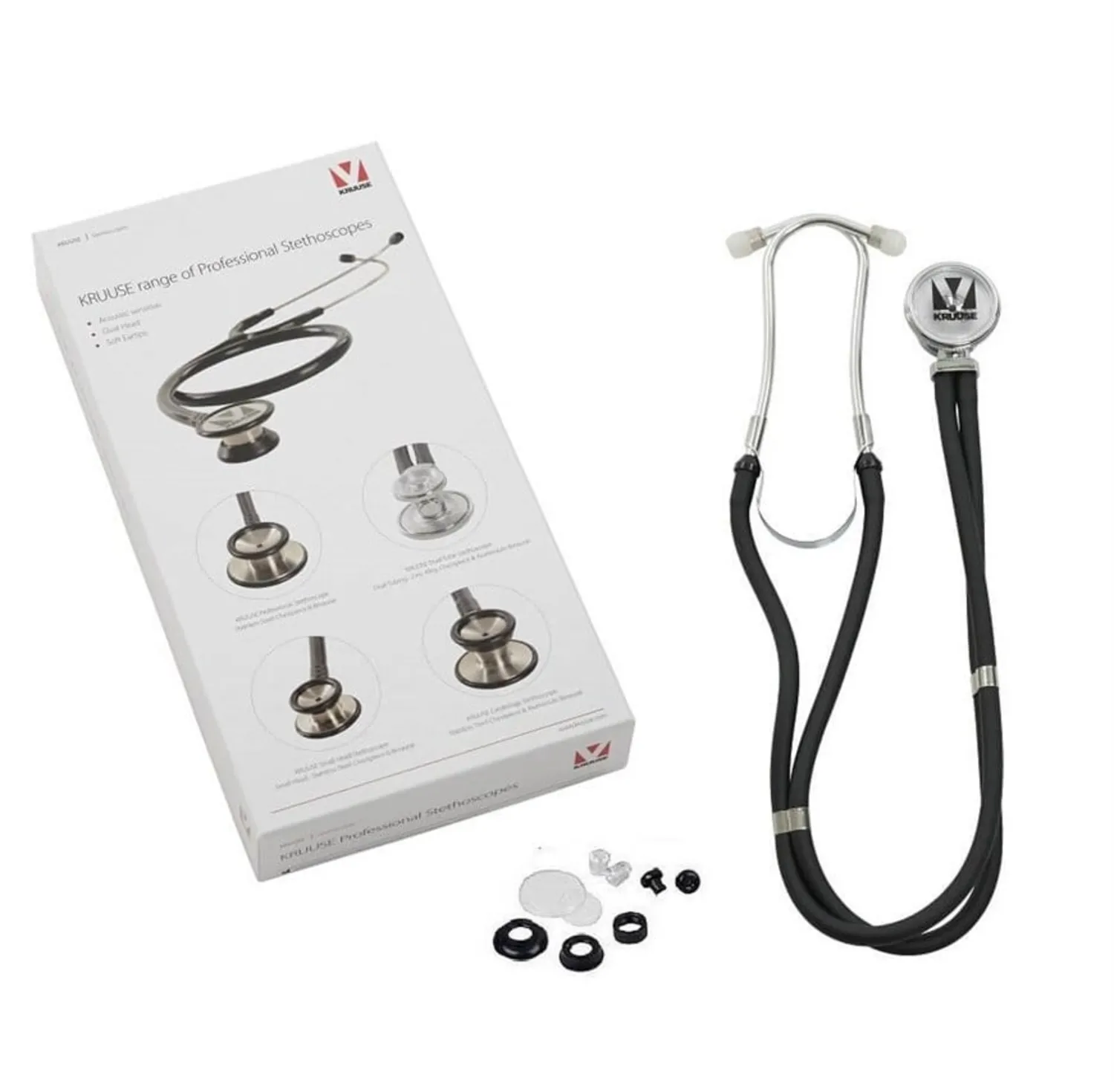 Kruuse Steteskop (Veteriner Hekimler İçin Özel Yapım) Çift Taraflı