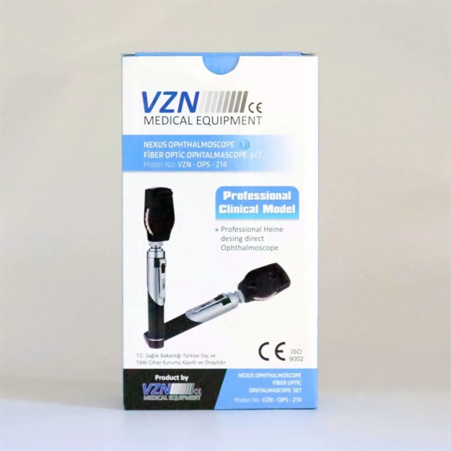 Oftalmaskop Fiberoptik