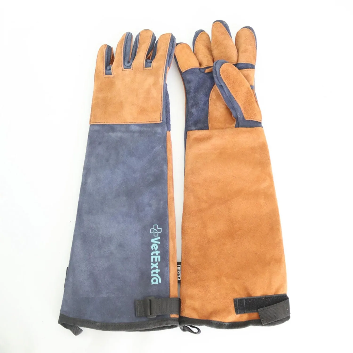 VetExtra Koruma Eldiveni (Kedi Tutma Eldiveni) Dirseğe Kadar Çift 50 CM