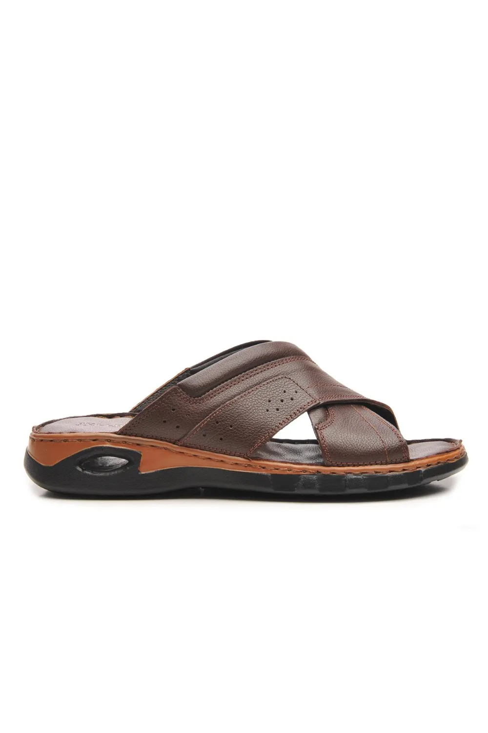 211351 Kahve Floter Erkek Terlik