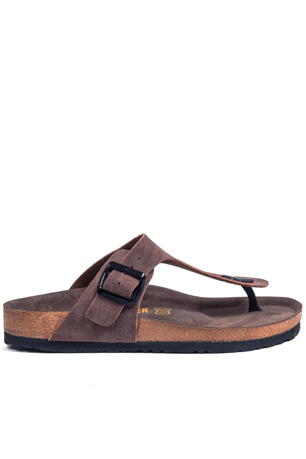 241301 Kahve Nubuk Erkek Terlik