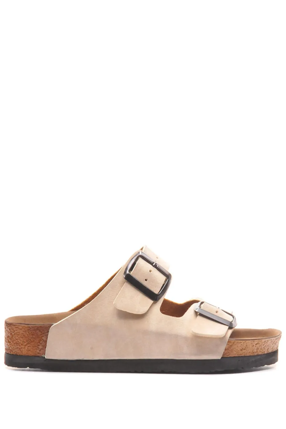 241302 Bej Nubuk Erkek Terlik