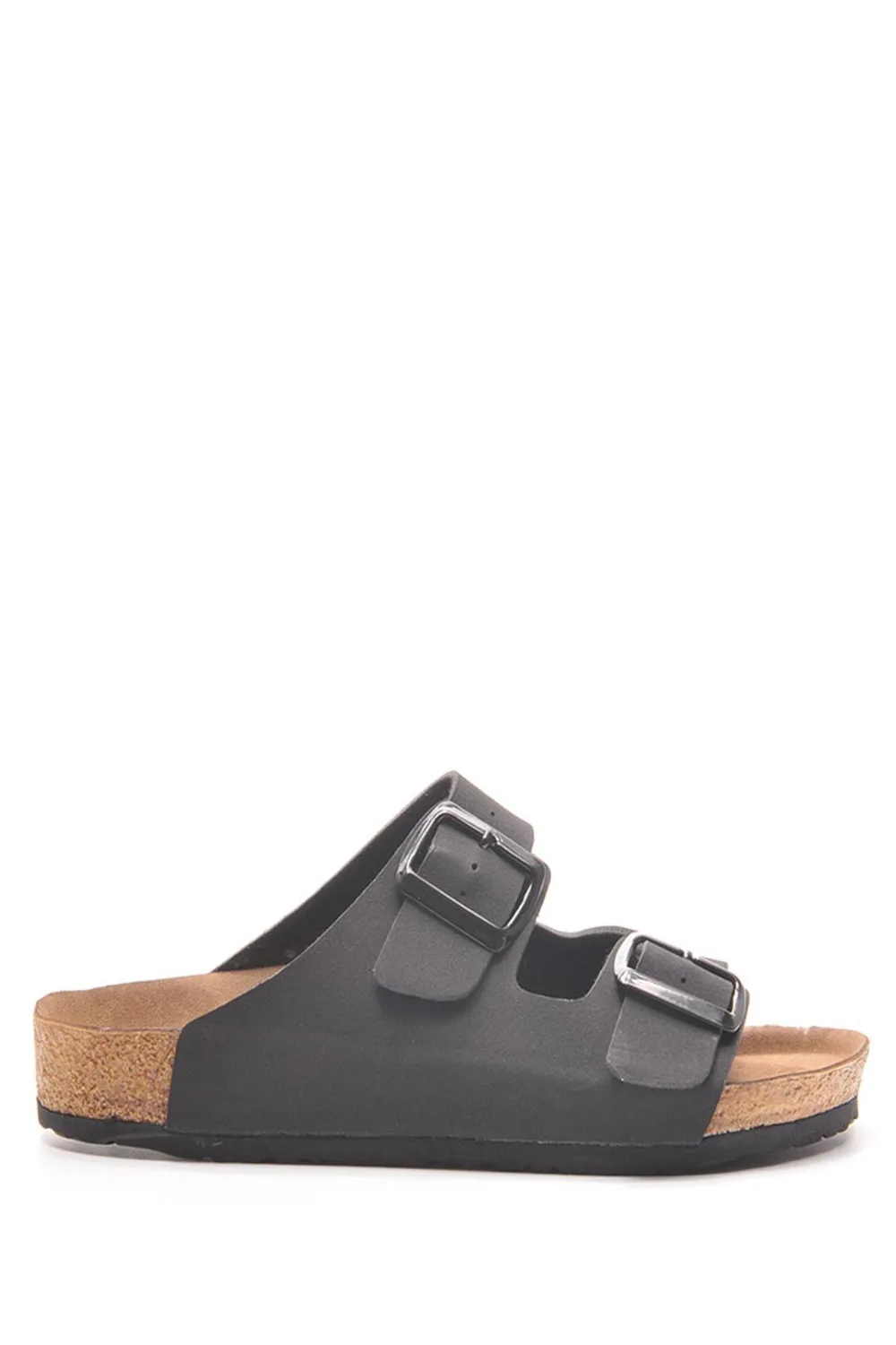 241302 Siyah Nubuk Erkek Terlik