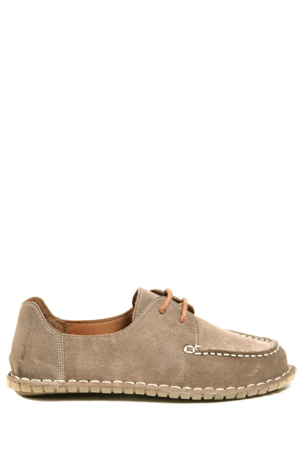 241704 Taş Süet Kadın Babet