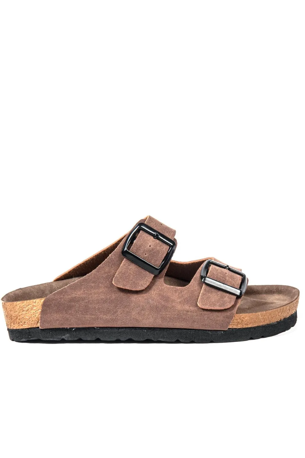 241942 Taba Nubuk Kadın Terlik