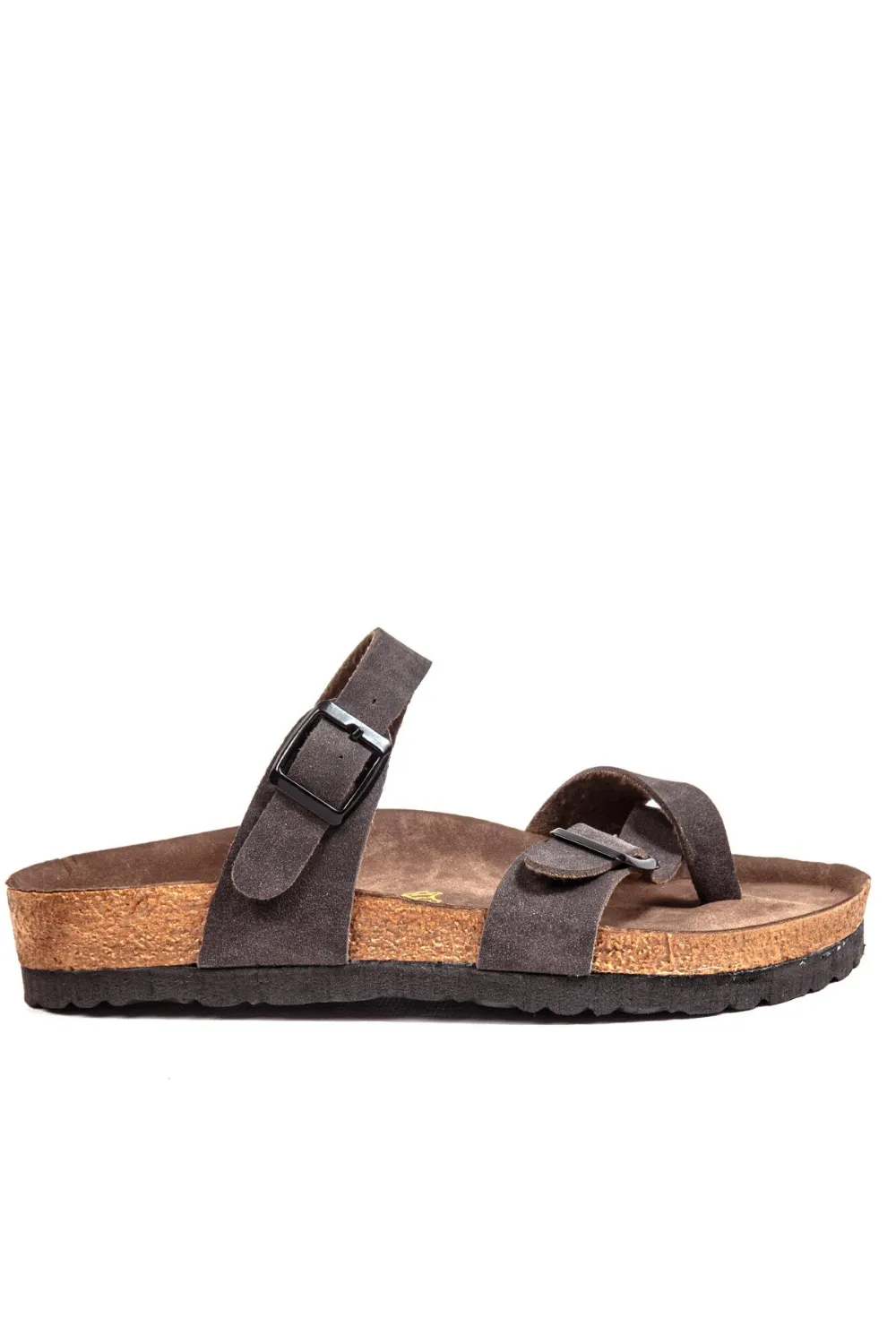 241943 Kahve Nubuk Kadın Terlik