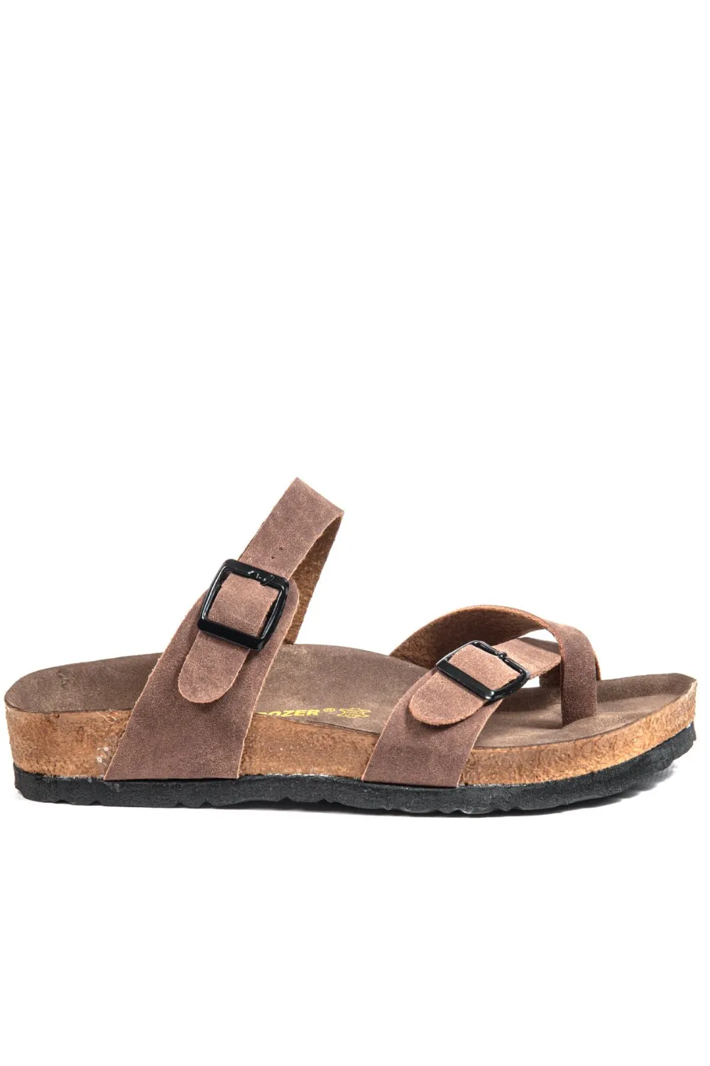 241943 Taba Nubuk Kadın Terlik