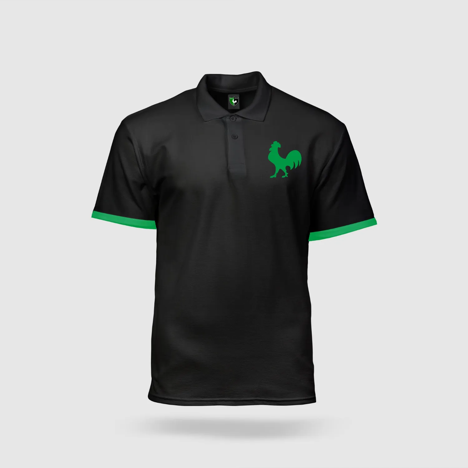 Denizlispor siyah logolu Erkek Polo