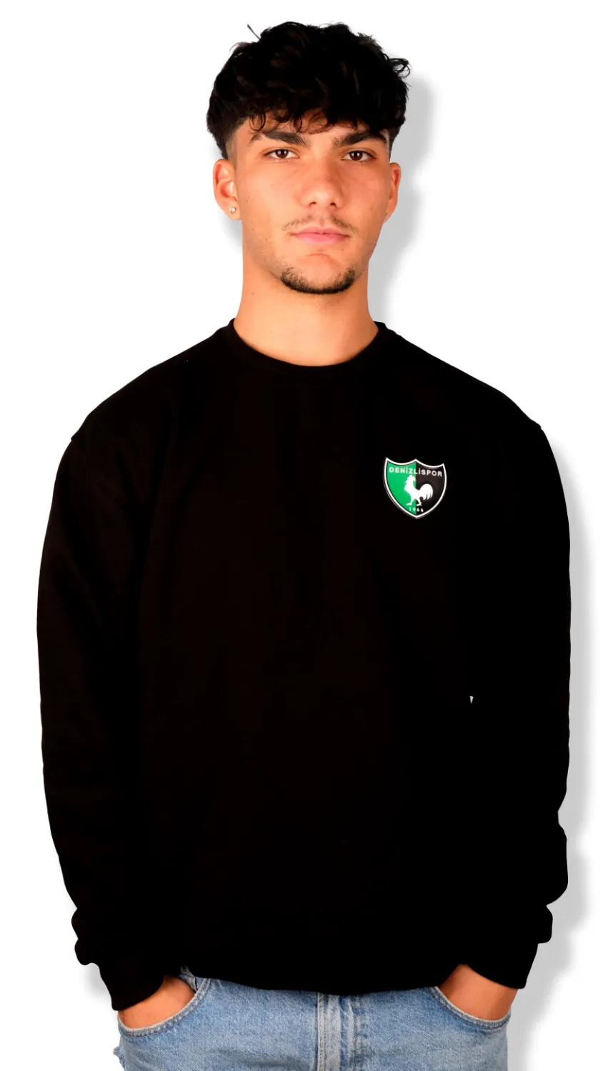 Denizlispor Sweatshirt Siyah