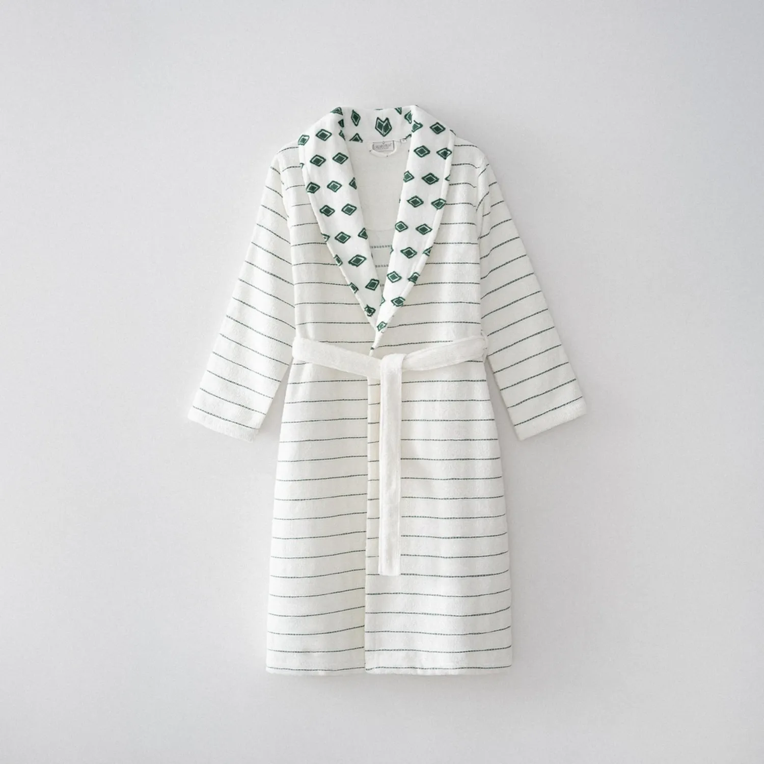 İmre Kadın Bornoz Organik Pamuk Yeşil