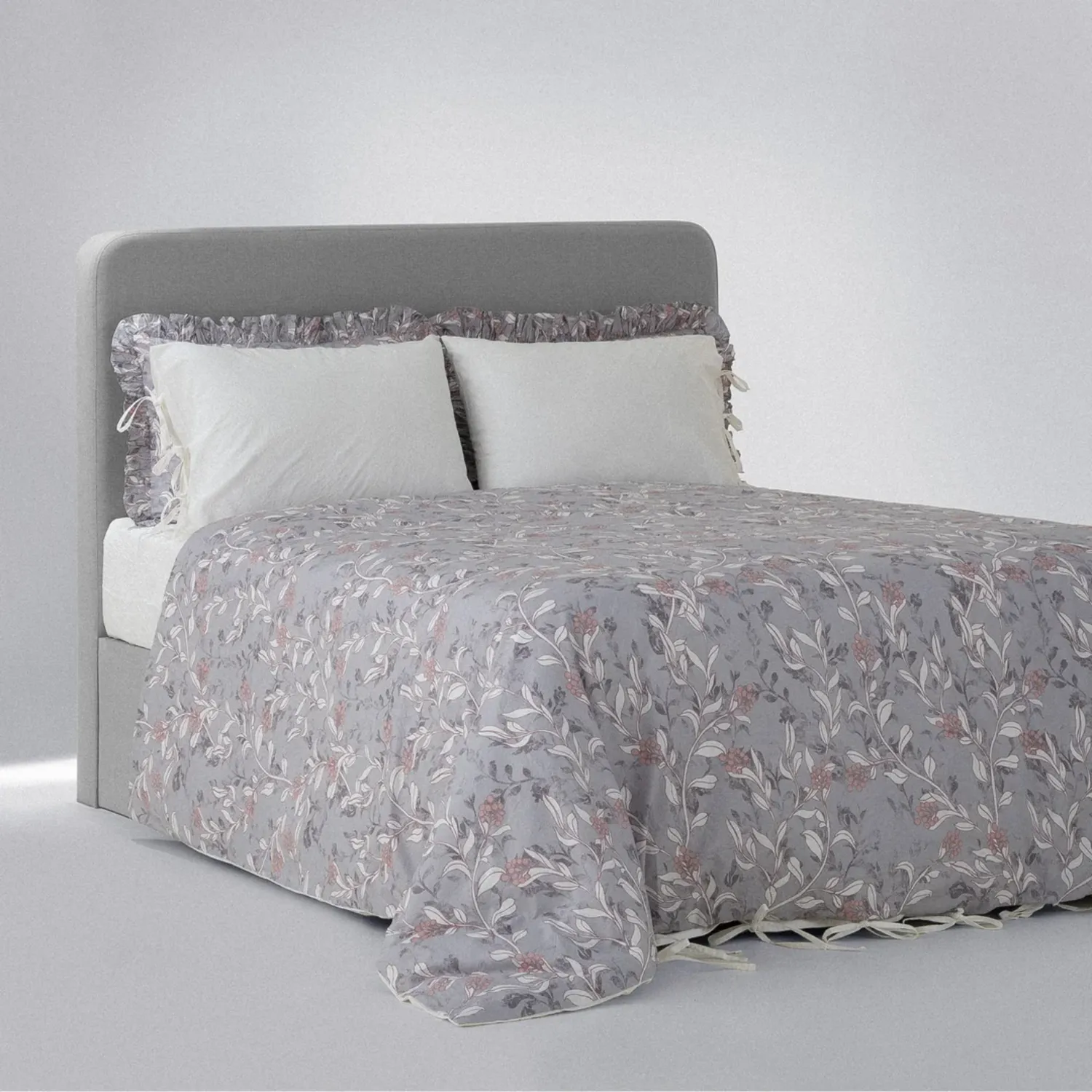 Ladin Çift Kişilik Nevresim Takımı Pamuk Baskılı