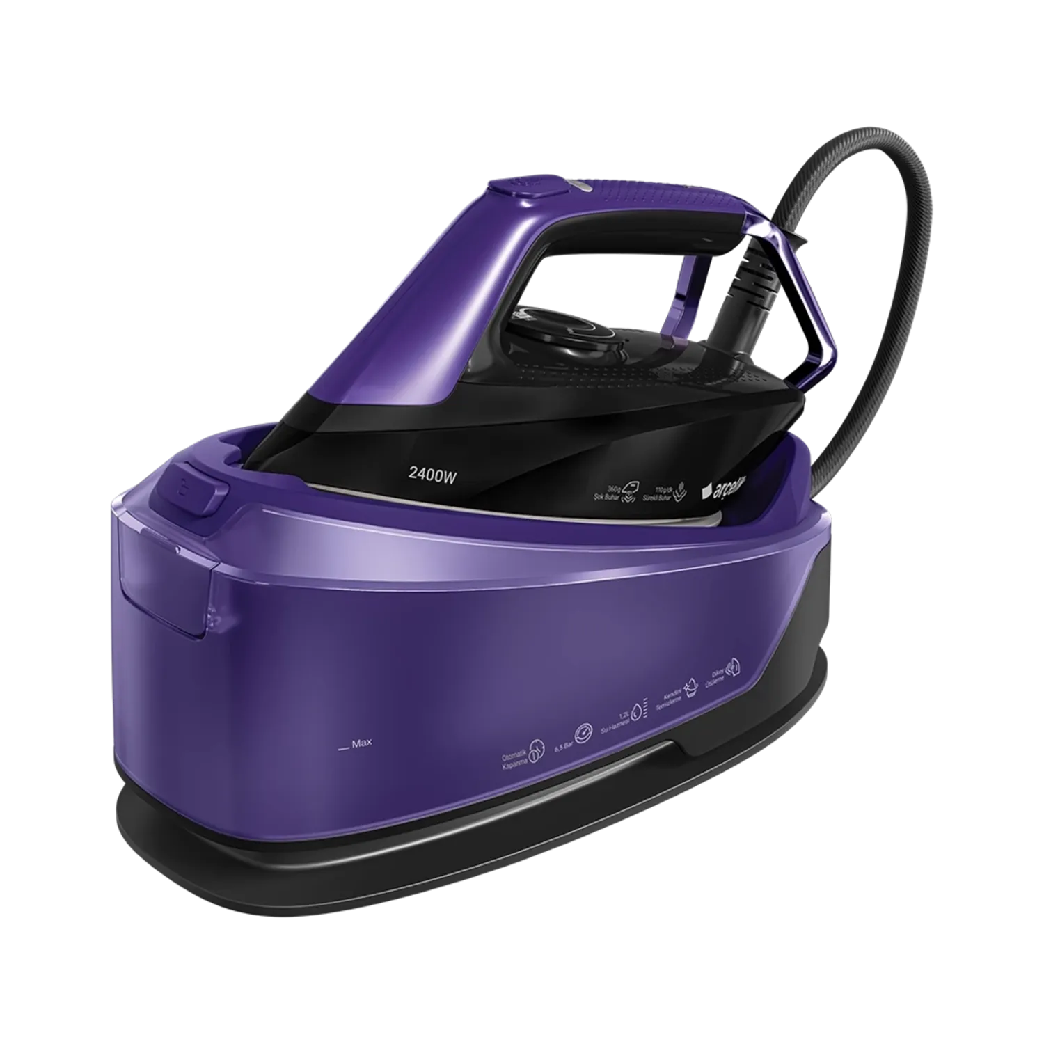 Arçelik Aria Master Station BIU 6324 Kazanlı Ütü