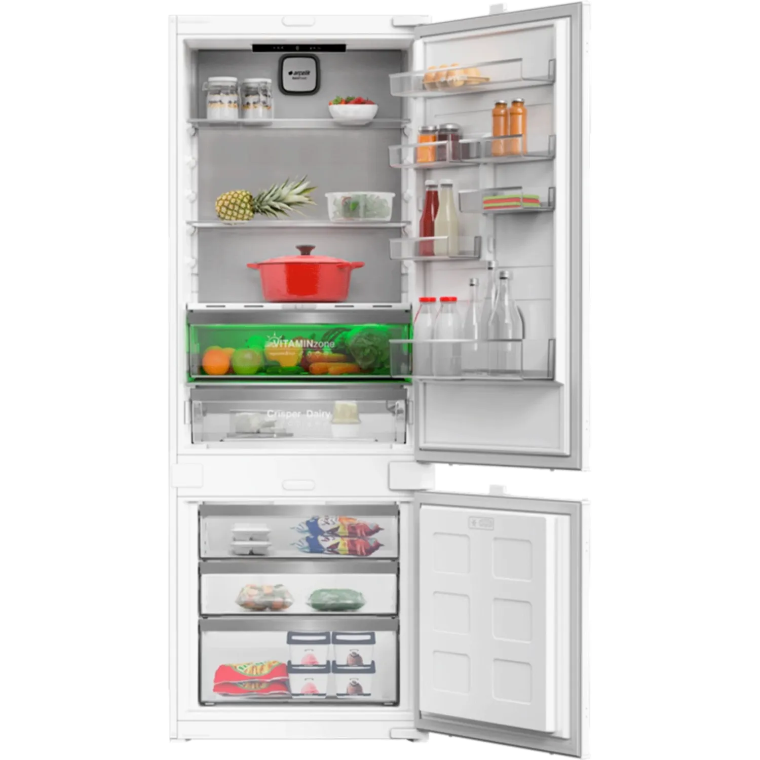 Arçelik A 2074 NFK No Frost Ankastre Buzdolabı